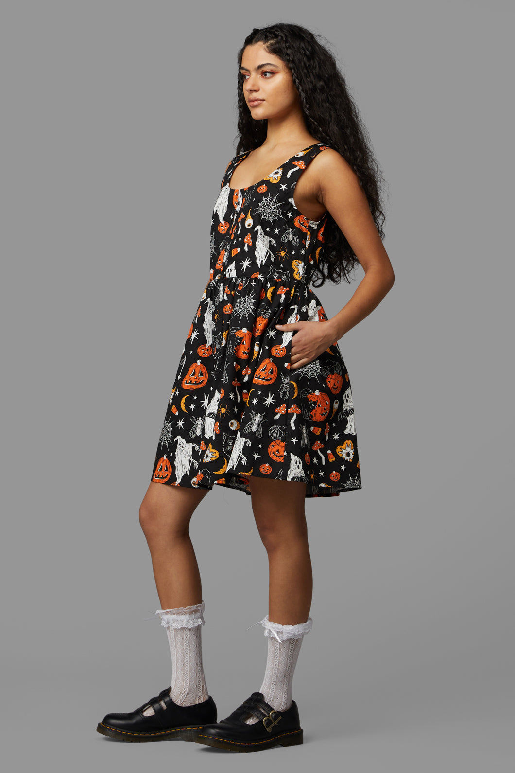 Black Friday - Spooky Season Dress - black