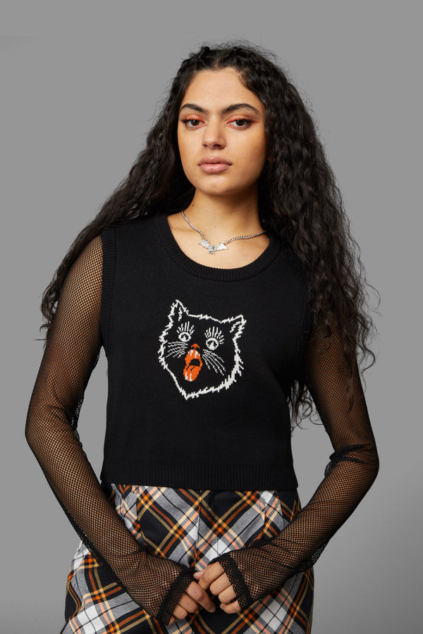 Black Friday - Bite Me Vest - black