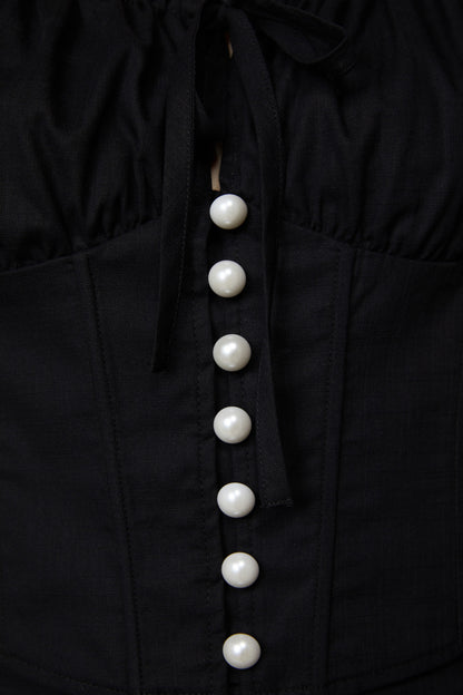 Black Friday - Swan Blouse - black