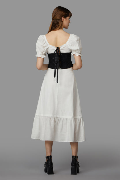 Black Friday - Swan Blouse - white