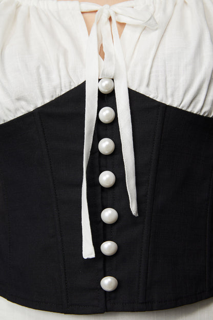 Black Friday - Swan Blouse - white