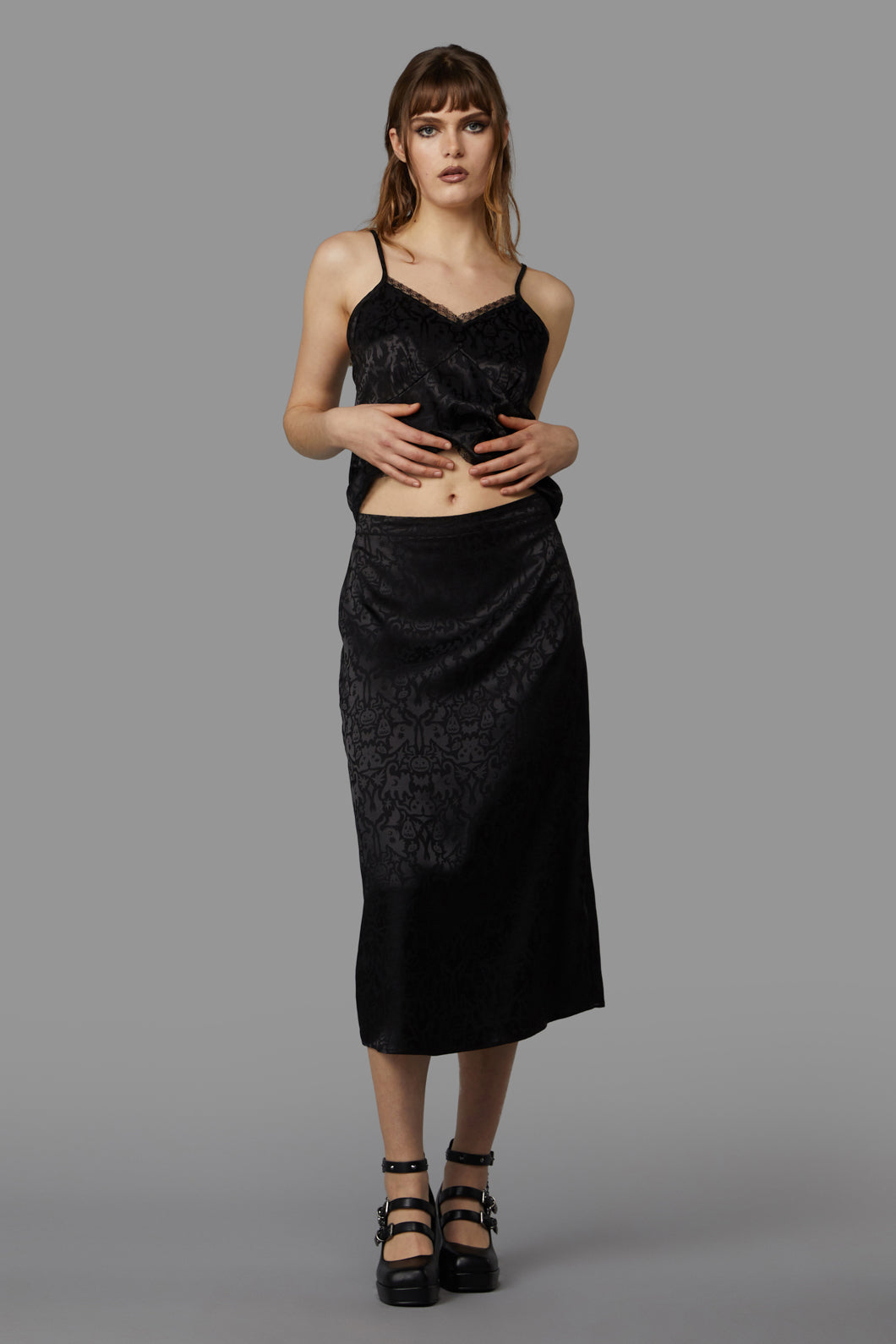 Black Friday - All Hallows Eve Skirt - black