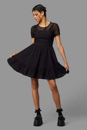 Black Friday - Jenna Pinafore - black