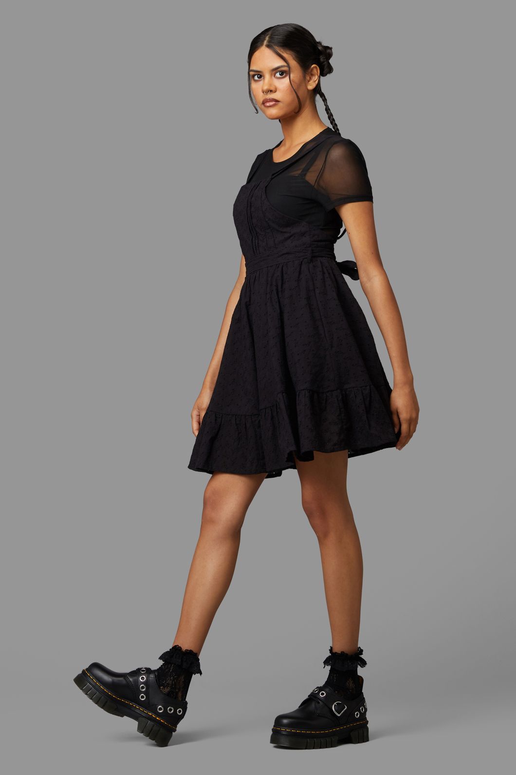 Black Friday - Jenna Pinafore - black