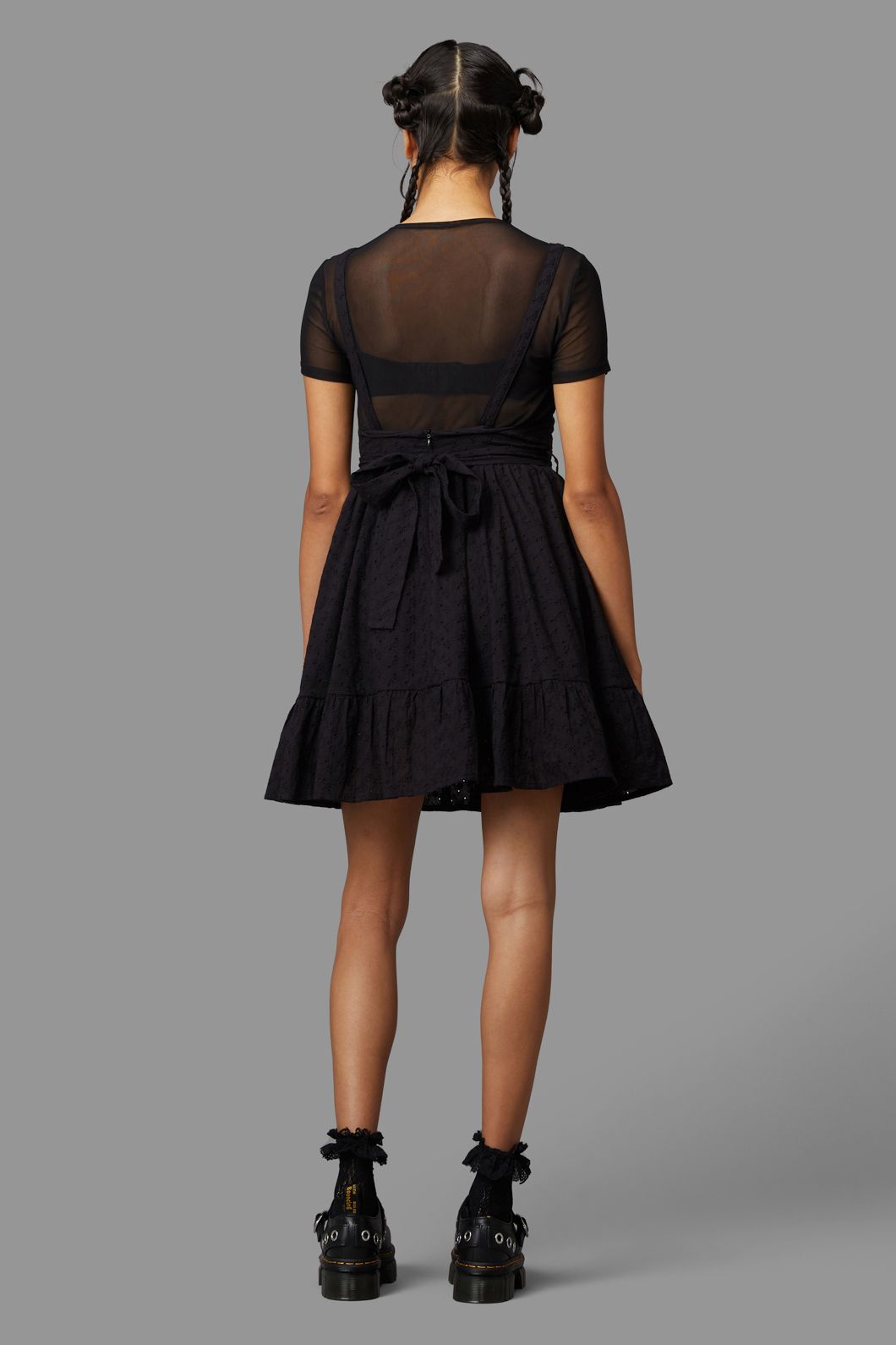 Black Friday - Jenna Pinafore - black