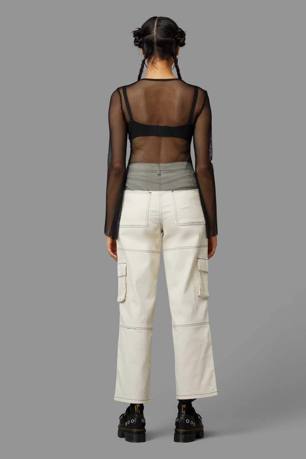 Black Friday - Jenna Mesh Top - black