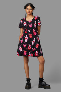 Black Friday - Stay Creepy Dress - black