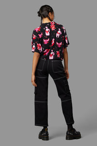 Black Friday - Stay Creepy Blouse - black