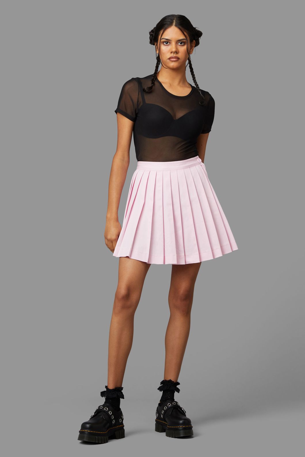 Black Friday - Don't Care Skirt - pink