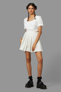 Black Friday - Don't Care Skirt - cream