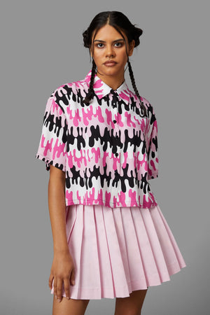 Black Friday - Drip Drip Blouse - pink
