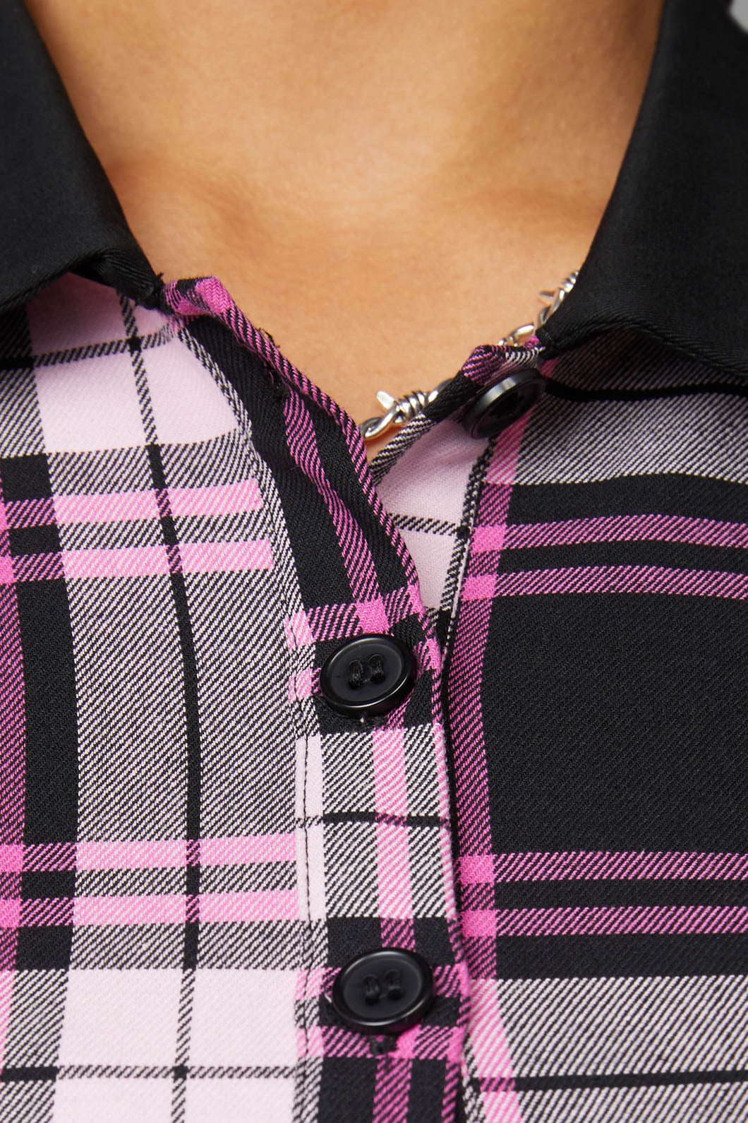Black Friday - Posh Tartan Dress - pink