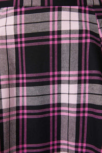 Black Friday - Posh Tartan Pinafore - pink