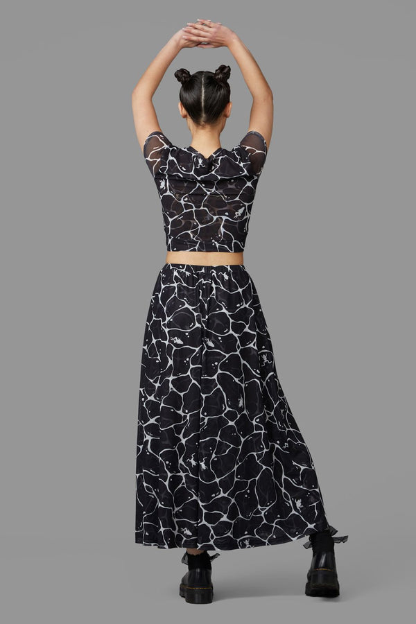 Black Friday - Lily Pad Skirt - black