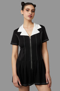 Black Friday - Mercy Dress - black-white