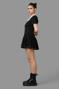 Black Friday - Mercy Dress - black-white