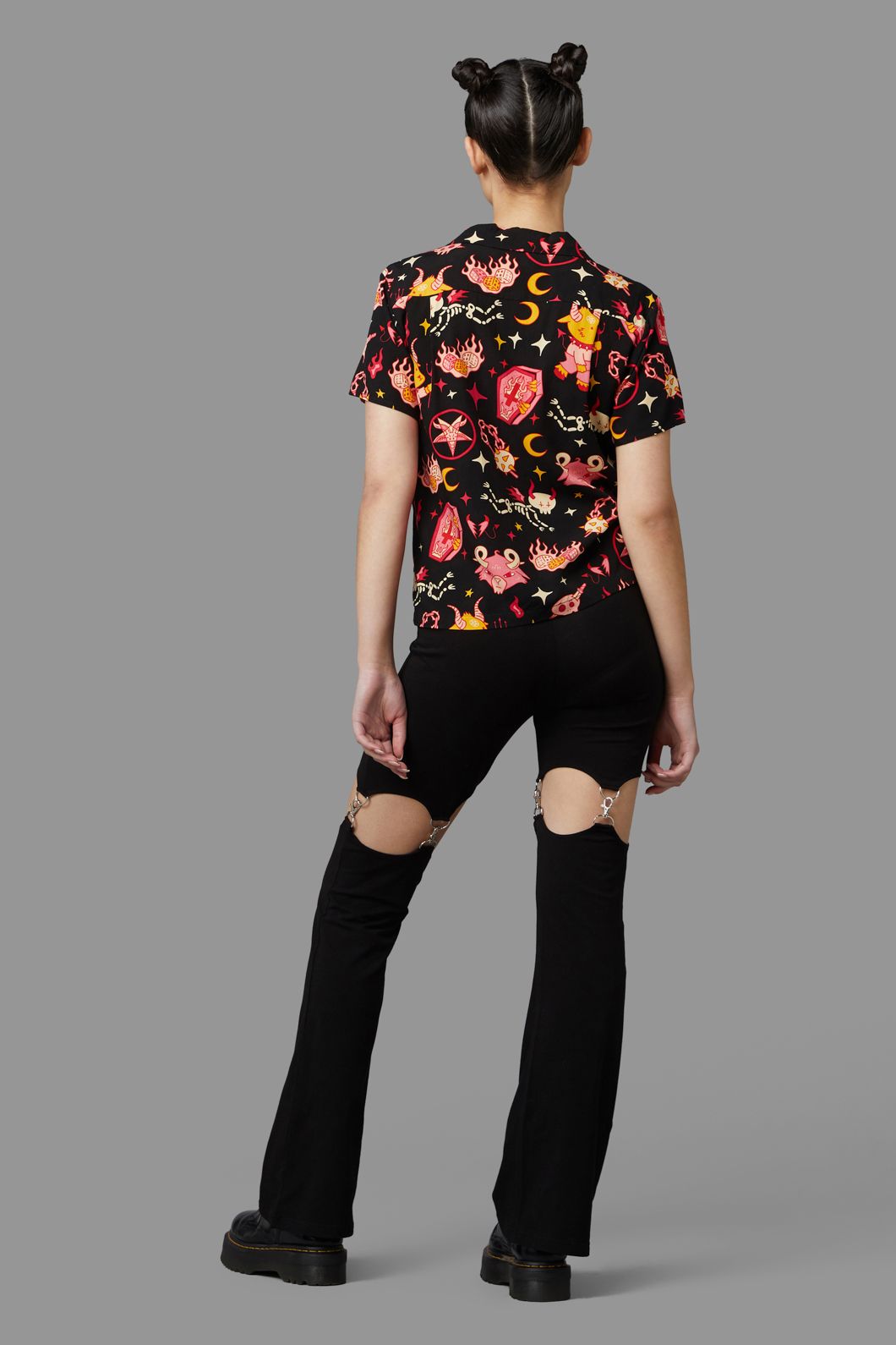 Black Friday - Hellish Blouse - black