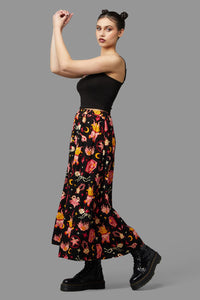 Black Friday - Hellish Skirt - black