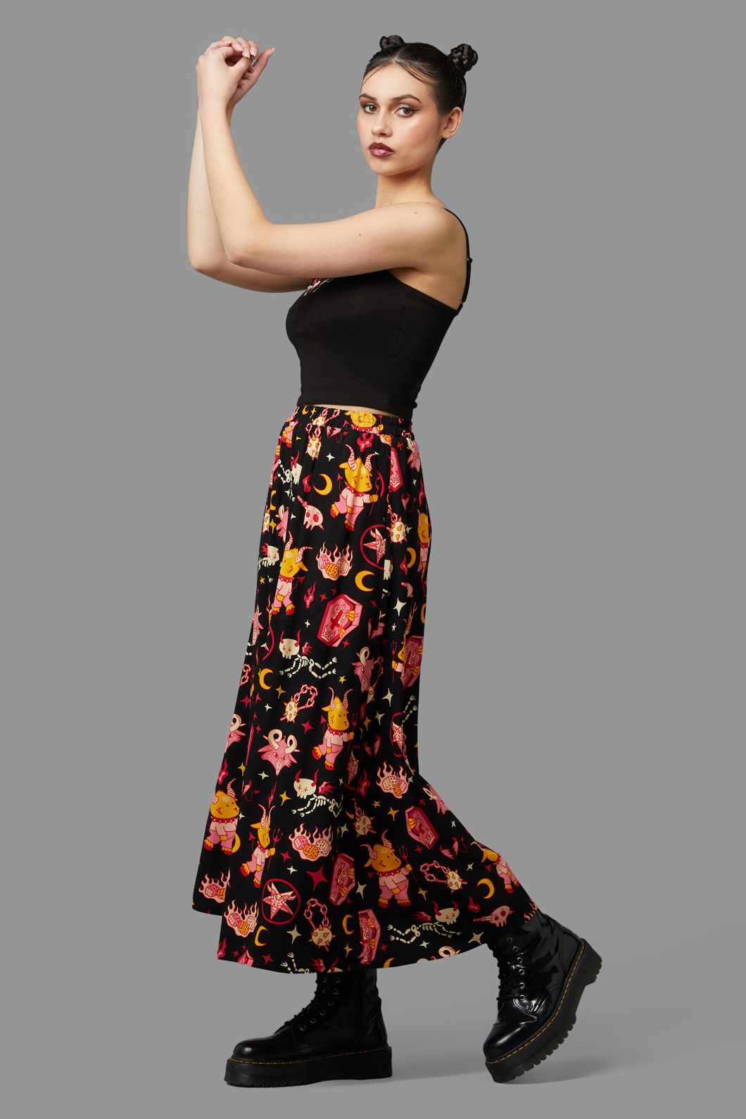 Black Friday - Hellish Skirt - black