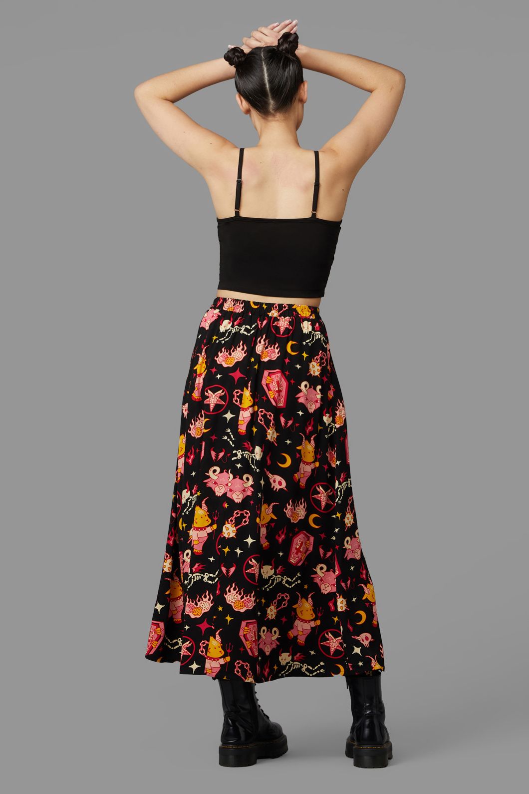 Black Friday - Hellish Skirt - black