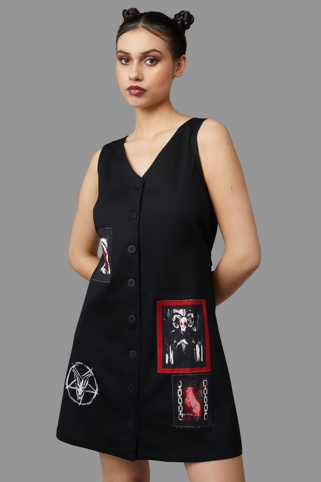 Black Friday - Baphomet Pinafore - black