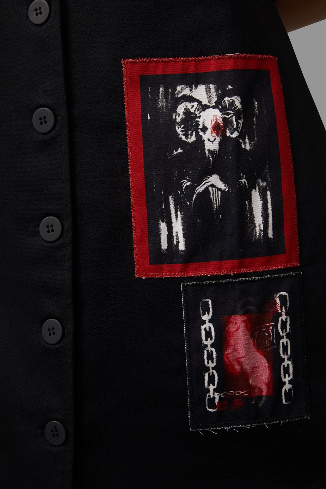 Black Friday - Baphomet Pinafore - black