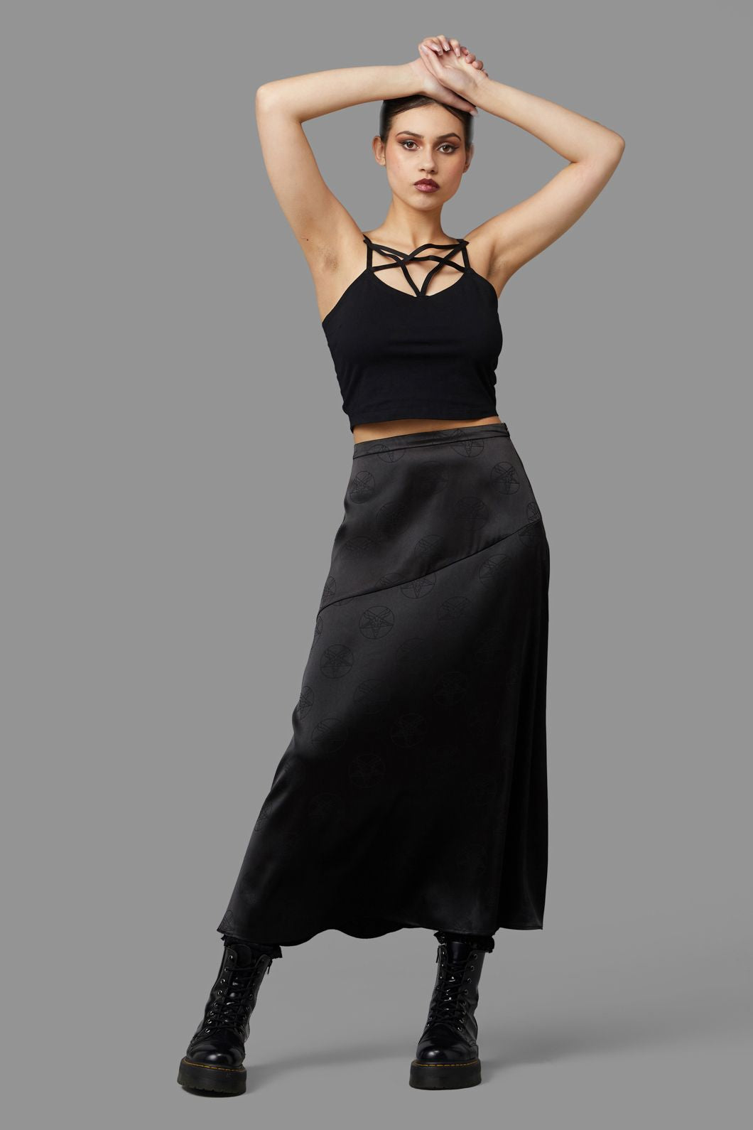 Black Friday - Pentagram Skirt - black