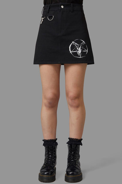Black Friday - Jaywalker Cargo Skirt - black