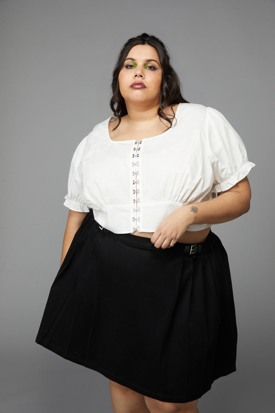 Black Friday - Curve Misty Blouse - cream
