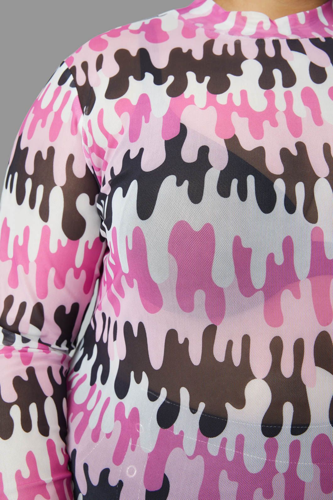 Black Friday - Curve Drip Drip Top - pink