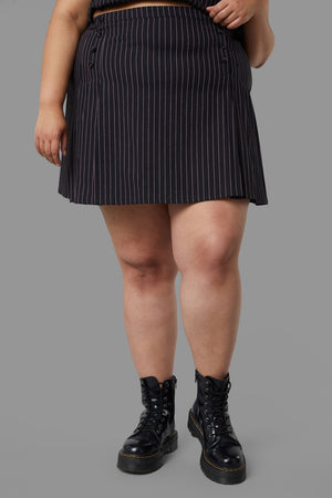 Black Friday - Curve Entity Skirt - black