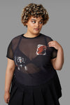 Black Friday - Curve Goat Top - black