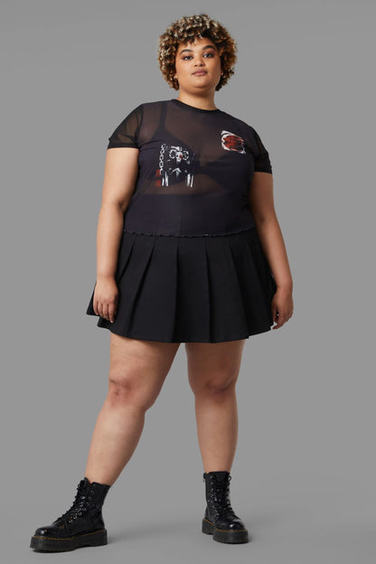 Black Friday - Curve Goat Top - black