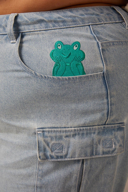 Black Friday - Curve Froggy Short - blue