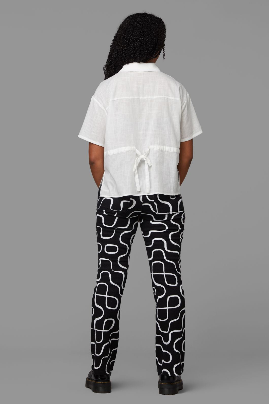 Black Friday - Soundwave Blouse - white
