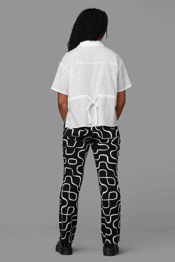 Black Friday - Soundwave Blouse - white