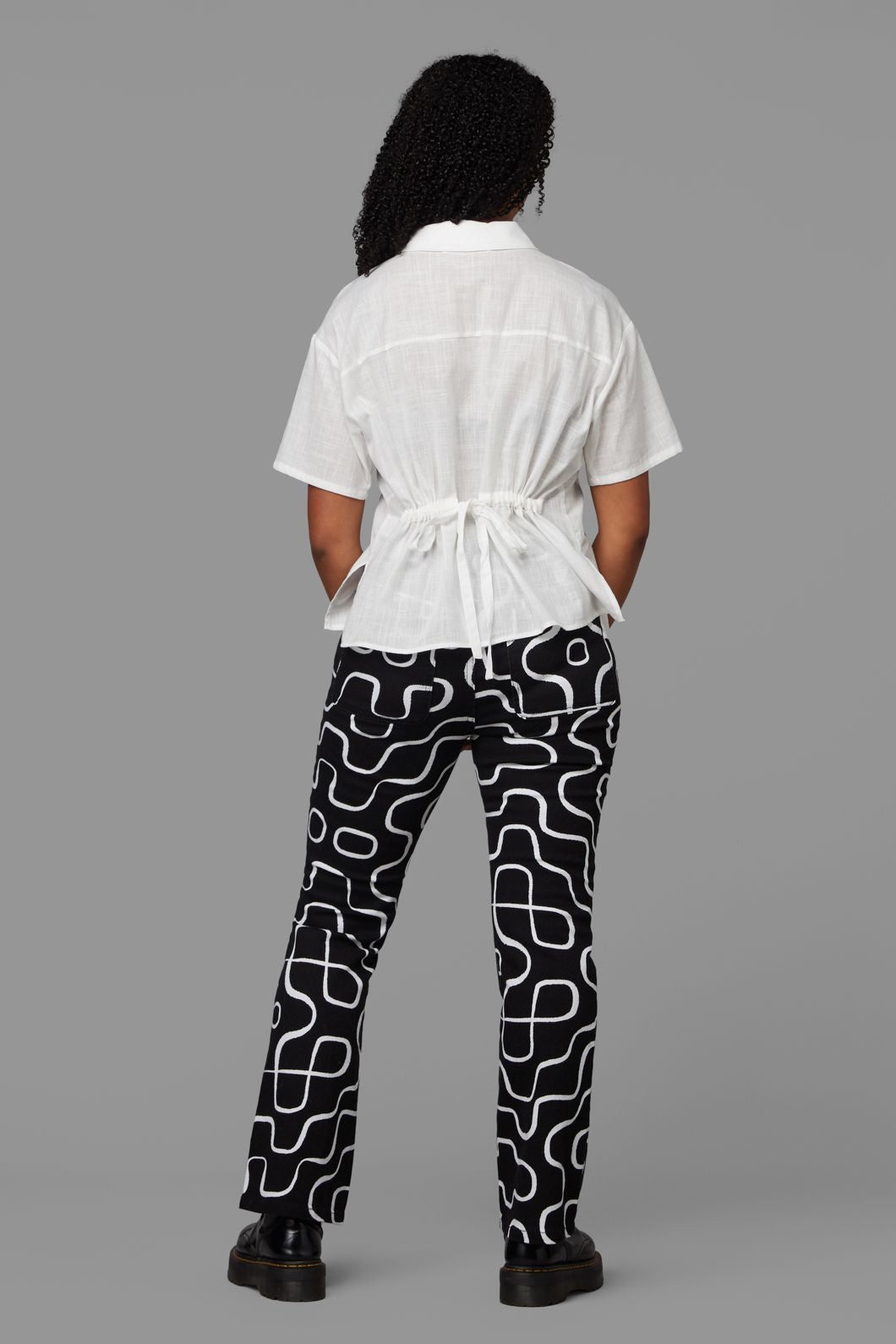 Black Friday - Soundwave Blouse - white