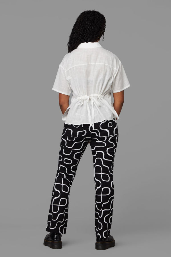 Black Friday - Soundwave Blouse - white