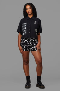 Black Friday - Camcorder Blouse - black