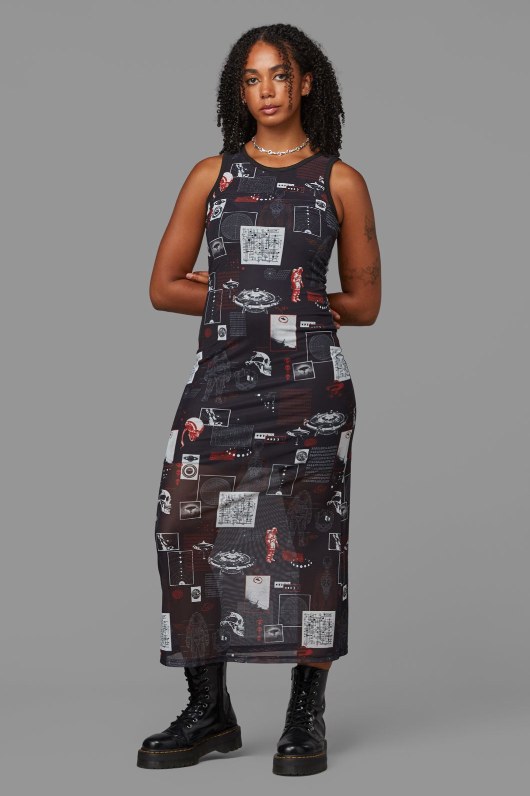 Black Friday - Schematics Dress - black