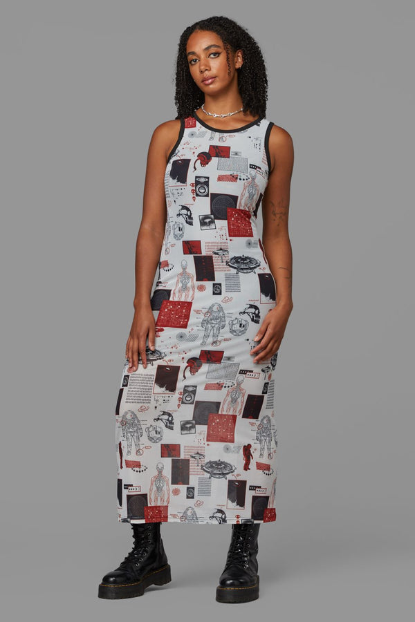 Black Friday - Schematics Dress - cream