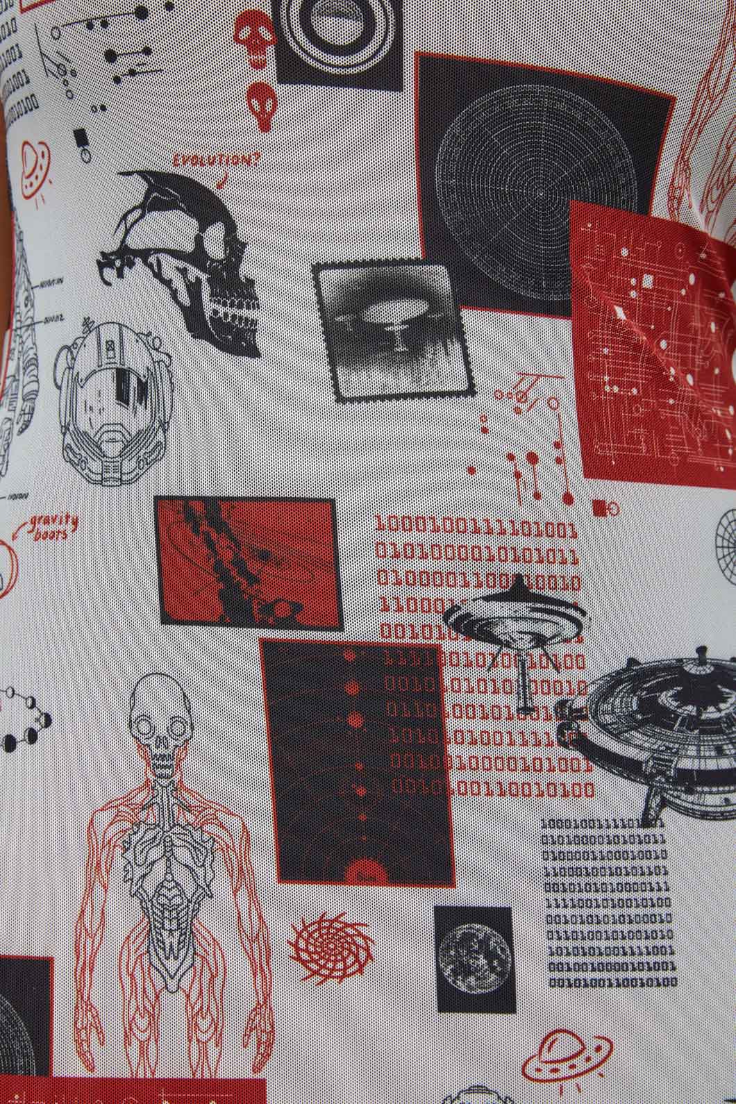 Black Friday - Schematics Dress - cream