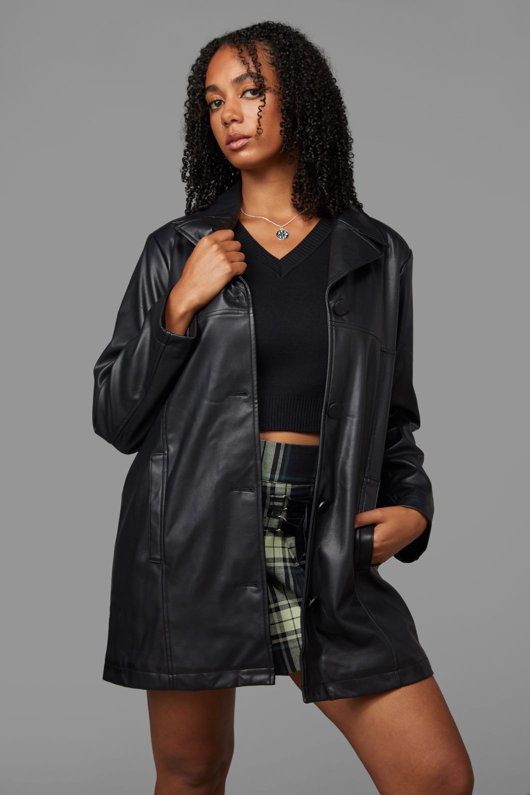 Black Friday - Winona Pu Jacket - black