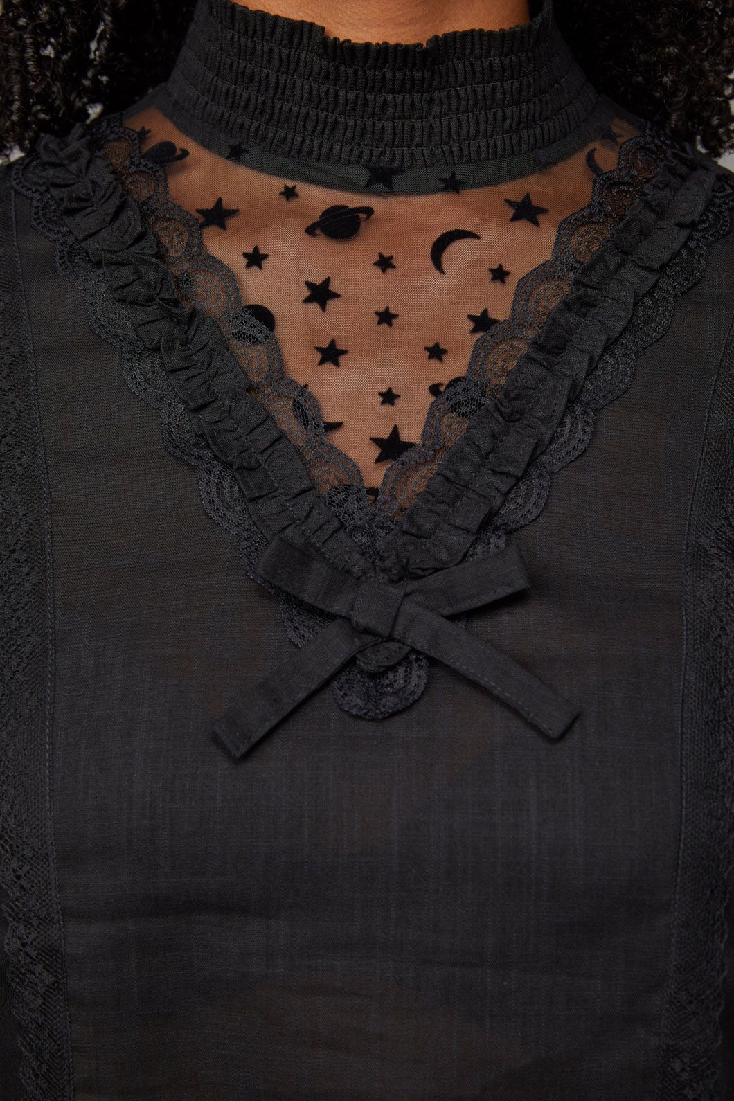 Black Friday - Shooting Star Blouse - black