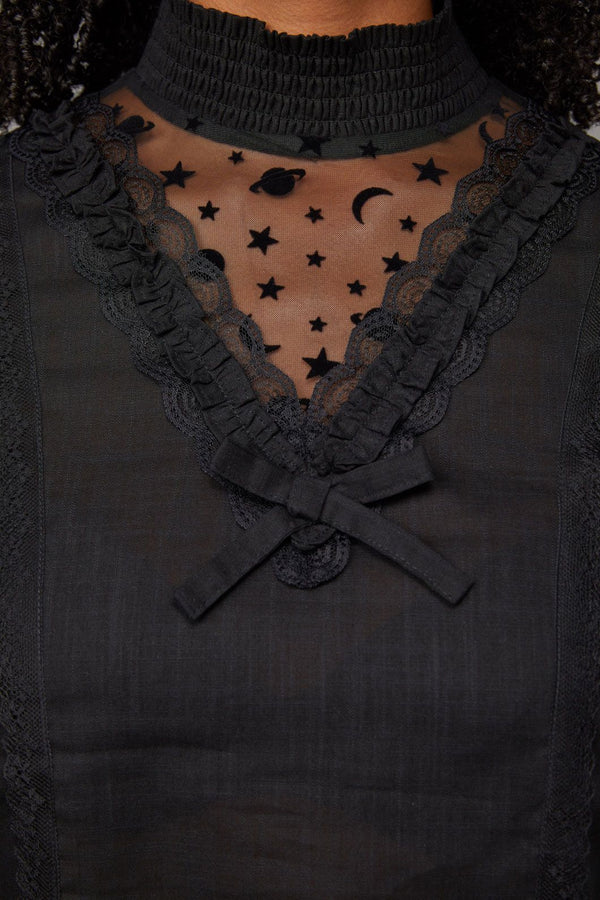 Black Friday - Shooting Star Blouse - black