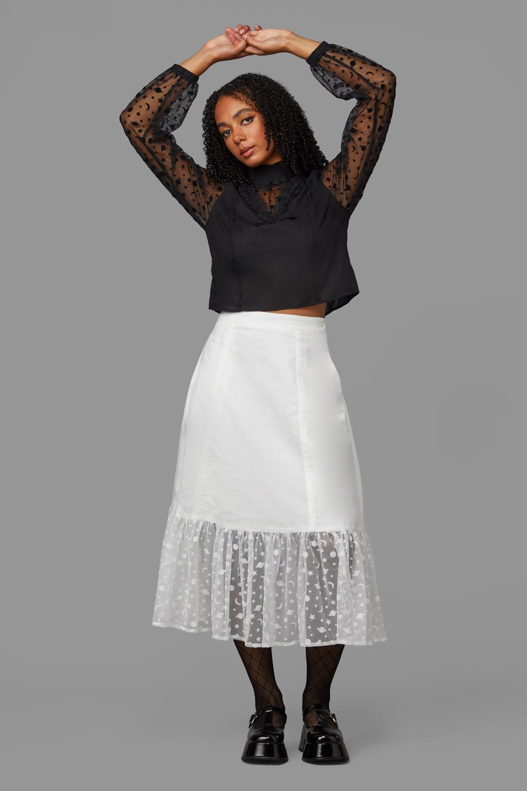 Black Friday - Shooting Star Skirt - cream