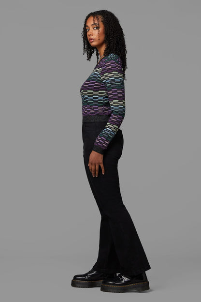 Black Friday - Meteorite LS Knit - black