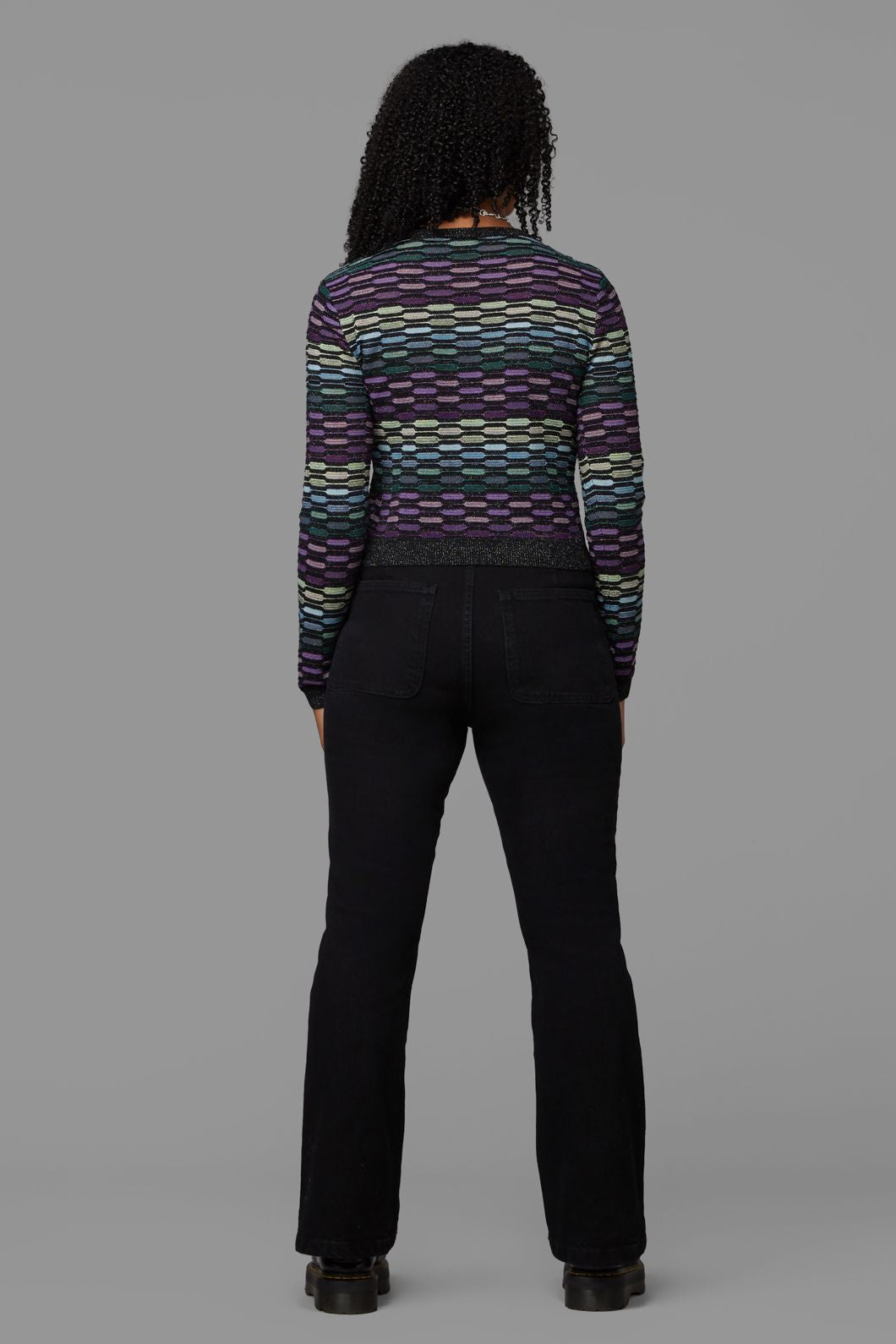 Black Friday - Meteorite LS Knit - black