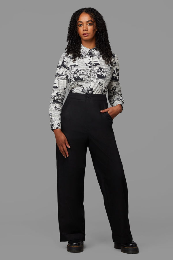 Black Friday - Shooting Star Pant - black