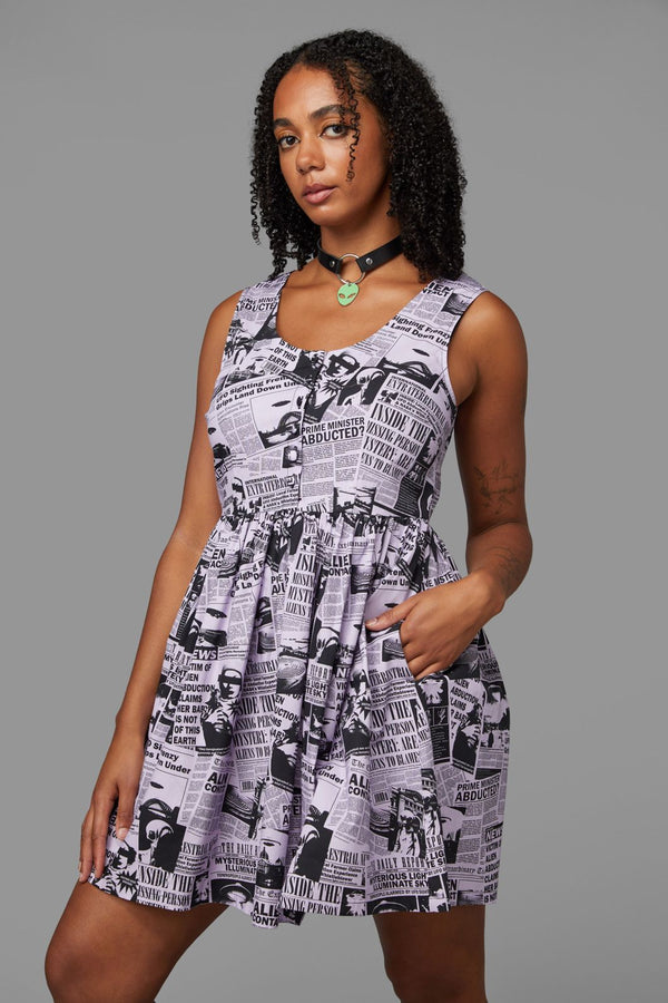 Black Friday - Extraterrestrial Dress - purple